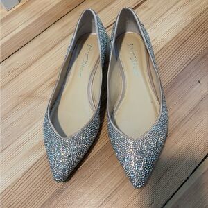 Like New Betsy Johnson Wedding Flats